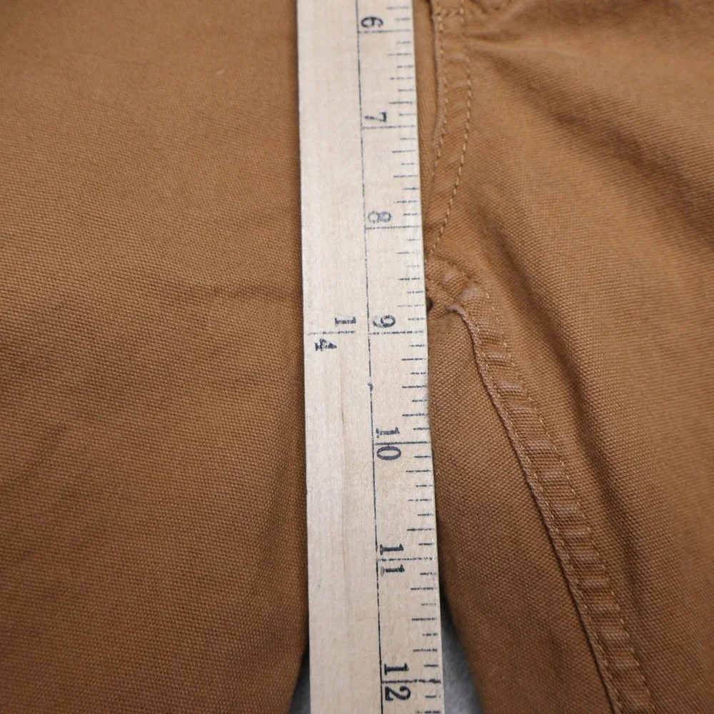 Carhartt Pants Womens 4 Short Brown Essential Ashland Relaxed Fit Workwear 29x30